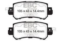 Thumbnail for EBC 12+ Mazda CX-5 2 Greenstuff Rear Brake Pads