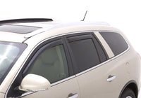 Thumbnail for AVS 08-17 Buick Enclave Ventvisor In-Channel Front & Rear Window Deflectors 4pc - Smoke