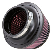 Thumbnail for K&N Universal Round Clamp-On Air Filter 3in Flange ID x 6in Base OD x 4.625in Top OD x 3in Height