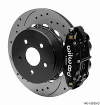 Thumbnail for Wilwood Superlite 4R Rear Brake Kit 14.00 Black 2018-Up Jeep JL SRP w/Lines