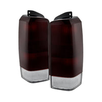 Thumbnail for Xtune Jeep Cherokee 1997-2001 OEM Style Tail Lights Red Smoked ALT-JH-JC97-OE-RSM