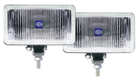 Thumbnail for Hella 450 H3 12V SAE/ECE Fog Lamp Kit Clear - Rectangle (Includes 2 Lamps)