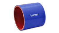 Thumbnail for Vibrant 4 Ply Reinforced Silicone Straight Hose Coupling - 2.75in I.D. x 3in long (BLUE)