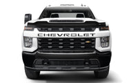 Thumbnail for AVS 20-22 Chevrolet Silverado 2500 HD Aeroskin Low Profile Hood Shield - Matte Black