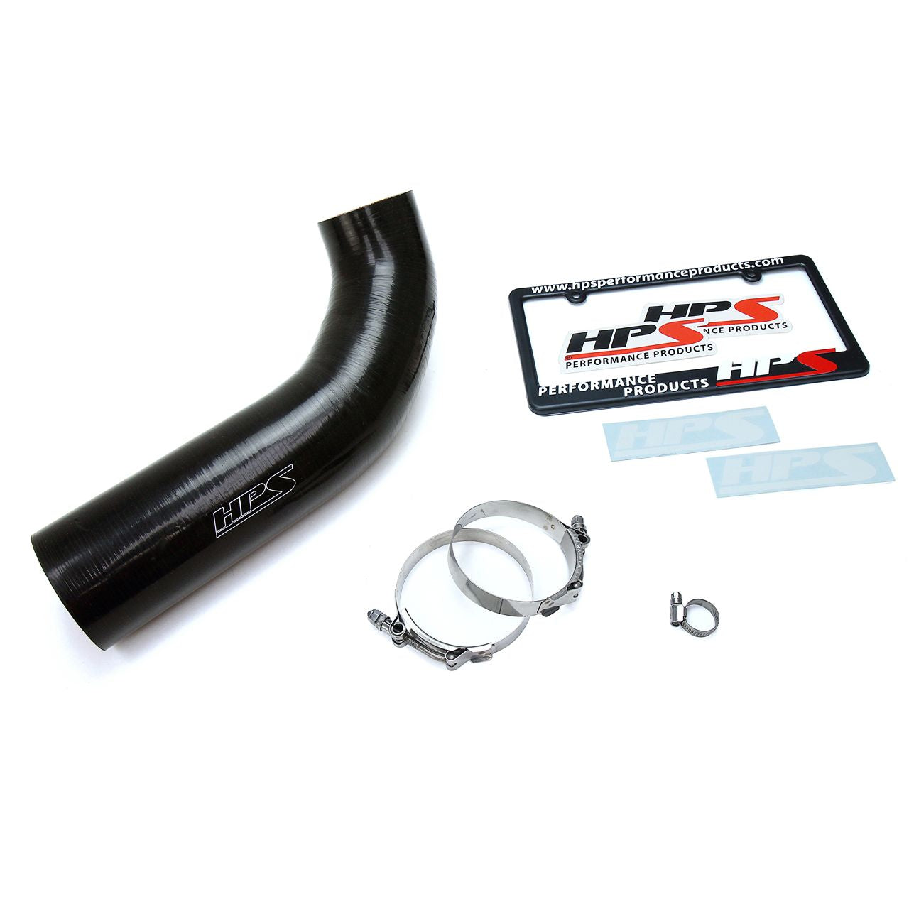 HPS Black Reinforced Silicone Post MAF Air Intake Hose Kit for Jeep 12-17 Wrangler JK & Unlimited 3.6L V6