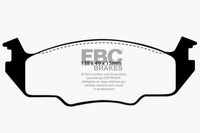 Thumbnail for EBC 80-84 Volkswagen Golf 1.6 Greenstuff Front Brake Pads