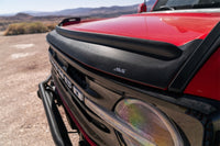 Thumbnail for AVS 21-23 Ford Bronco 2/4Dr. Excl. Raptor Aeroskin II Textured Low Profile Hood Shield - Black