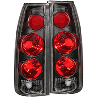 Thumbnail for ANZO 1999-2000 Cadillac Escalade Taillights Black 3D Style