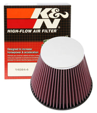 Thumbnail for K&N Round Tapered Universal Air Filter 6in Flange ID x 7.5in Base OD x 4.5in Top OD x 6in H