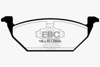 Thumbnail for EBC 98-99 Volkswagen Beetle 2.0 Greenstuff Front Brake Pads