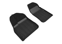 Thumbnail for 3D MAXpider 19-21 Porsche Cayenne 2021 Cayenne GTS Elegant Hybrid 1st Row Floormat - Black