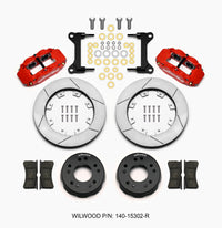 Thumbnail for Wilwood Narrow Superlite 6R Front Kit 12.19in Drilled Red 63-87 C10 w/ Wilwood Pro Spindles