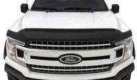 Thumbnail for AVS 15-18 Ford F-150 Aeroskin II Textured Low Profile Hood Shield - Black