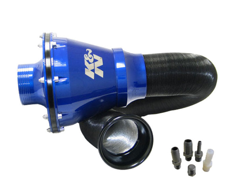 K&N Universal Apollo Blue Cold Air Intake - 70mm OD FLG PP