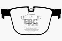 Thumbnail for EBC 11-12 BMW 1M Coupe 3.0 Twin Turbo Greenstuff Rear Brake Pads