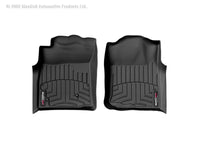 Thumbnail for WeatherTech 05-11 Toyota Tacoma Access Cab Front FloorLiner - Black