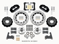 Thumbnail for Wilwood Narrow Superlite 6R Front Hub Kit 14.00in Drilled 65-72 CDP C Body -Drum