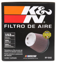 Thumbnail for K&N Round Tapered Universal Air Filter 6in Flange ID x 7.5in Base OD x 5in Top OD x 6.5in Height