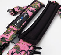 Thumbnail for NRG SFI 16.1 5pt 3in. Seat Belt Harness/ Latch Link - Pink Camo