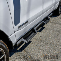 Thumbnail for Westin/HDX 2019 Ram 1500 Crew Cab Drop Nerf Step Bars - Textured Black