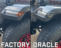 Thumbnail for Oracle Jeep Wrangler JL Smoked Lens LED Front Sidemarkers SEE WARRANTY