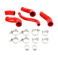 Thumbnail for Mishimoto 13-17 Hyundai Veloster Turbo Silicone Intercooler Hose Kit - Red