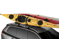 Thumbnail for Thule ProBar 200 Roof Rack Load Bars w/T-tracks (79in.) - Silver/Black