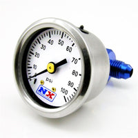 Thumbnail for Nitrous Express Fuel Pressure Gauge (0-100 PSI w/Manifold)