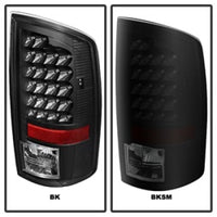 Thumbnail for Xtune Dodge Ram 02-06 1500 / Ram 2500/3500 03-06 LED Tail Light Black Smoke ALT-JH-DR02-LED-BKSM