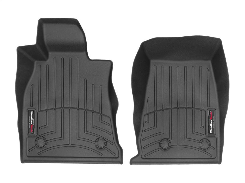 WeatherTech 20-21 Cadillac CT5 AWD (Will Not Fit 2022) Front FloorLiner - Black