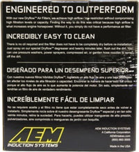 Thumbnail for AEM Dryflow 3in. X 5in. Round Tapered Air Filter