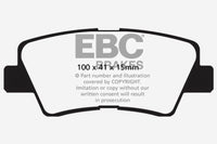 Thumbnail for EBC 09-11 Hyundai Azera 3.3 Greenstuff Rear Brake Pads