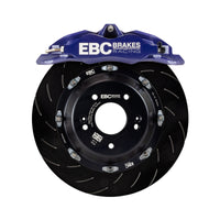 Thumbnail for EBC Racing 11-18 Ford Focus ST (Mk3) Blue Apollo-4 Calipers 355mm Rotors Front Big Brake Kit