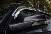 Thumbnail for AVS 19-20 Ram 1500 Extended Pickup Ventvisor Side Window Deflector - 4pc - Chrome