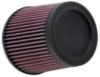 Thumbnail for K&N Filter Universal Rubber Filter 2 1/2 inch Flange 6 inch Base 5 inch Top 5 1/2 inch Height