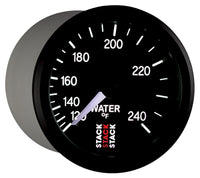 Thumbnail for Autometer Stack 52mm 120-240 Deg F 1/2in Npt (M) Mechanical Water Temp Gauge - Black