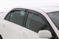 Thumbnail for AVS 09-13 Toyota Corolla Ventvisor In-Channel Front & Rear Window Deflectors 4pc - Smoke