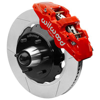 Thumbnail for Wilwood 63-87 C10 CPP Spindle AERO6 Front BBK 14in Slotted 6x5.5 BC - Red