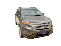 Thumbnail for AVS 11-15 Ford Explorer (Excl. Sport Model) Aeroskin Low Profile Hood Shield - Chrome