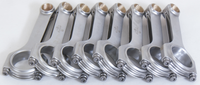 Thumbnail for Eagle Chevrolet 350 Small Block H-Beam Connecting Rod w/ ARP 2000 Hardware (Set of 8)