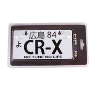 Thumbnail for NRG Mini JDM Style Aluminum License Plate (Suction-Cup Fit/Universal) - CR-X