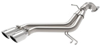 Thumbnail for aFe Takeda 13-17 Hyundai Veloster L4-1.6L 2-1/2in 304 SS Axle-Back Exhaust w/ Polished Tips