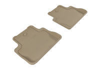 Thumbnail for 3D MAXpider 2009-2014 Acura TL FWD Kagu 2nd Row Floormats - Tan