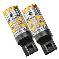 Thumbnail for Oracle 7443-CK LED Switchback High Output Can-Bus LED Bulbs - Amber/White Switchback SEE WARRANTY