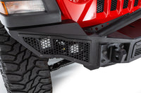 Thumbnail for Go Rhino 07-20 Jeep Wrangler JL/JLU/JK/JKU/Gladiator JT Rockline Full Width Bumper w/ Overrider