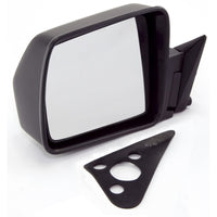 Thumbnail for Omix Black Manual Left Side Mirror 84-96 Cherokee (XJ)