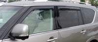 Thumbnail for AVS 11-13 Infiniti QX56 Ventvisor Outside Mount Window Deflectors 4pc - Smoke