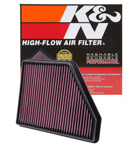 Thumbnail for K&N 10 Chevy Camaro 3.6/6.2L Drop In Air Filter