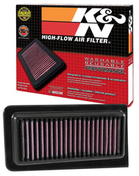 Thumbnail for K&N 03-14 Suzuki AN650 Burgman 638 Replacement Drop In Air Filter