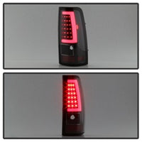 Thumbnail for xTune Chevy Silverado 1500/2500/3500 99-02 / Version 3 Tail Lights Black ALT-ON-CS99V3-LBLED-BK